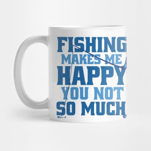 Lake Life Happiness: Fishing's My Zen, Sorry Not Sorry! Mug